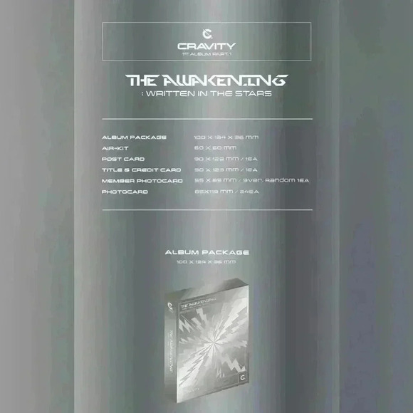 K-POP CHRISTMAS GIFT TEEN CRAVITY PRT 1 THE AWAKENING COLLECTOR NIP - Picture 4 of 13